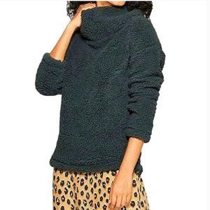A New Day Pullover Green Sherpa (Size S)